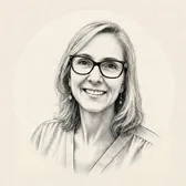 Engraved portrait of Karin Getka
